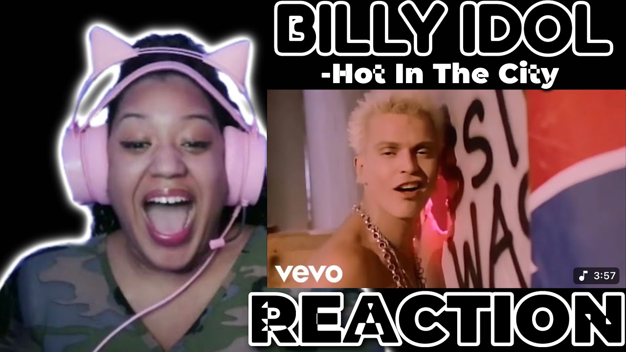 Billy Idol - Hot In The City (Official Music Video) REACTION