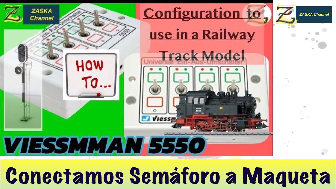 Como conectar un semáforo a tu maqueta de tren escala H0