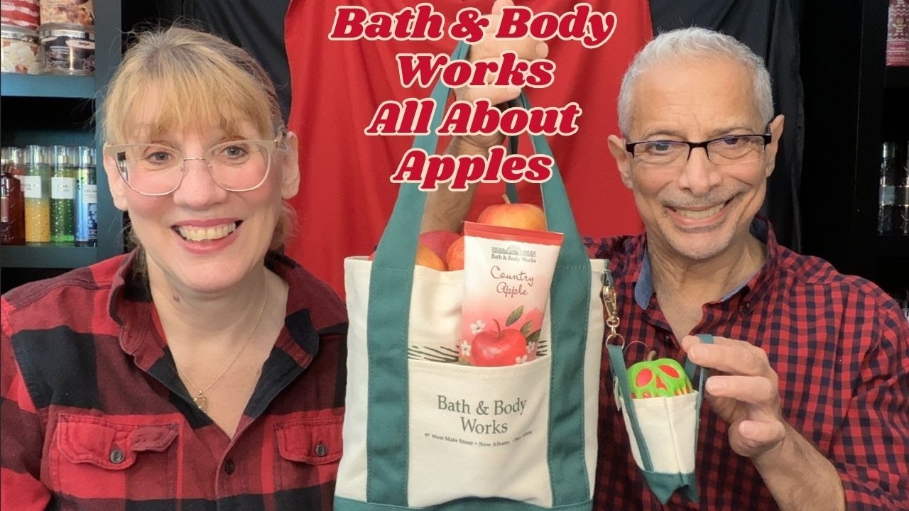 Bath & Body Works All About Apples - Candles & Throwback Body Care!