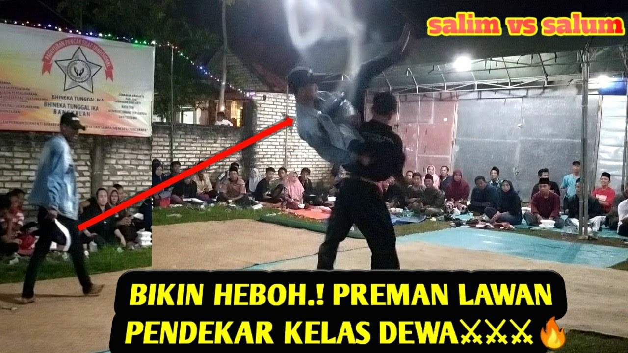 PENCAK SILAT PREMAN VS PESILAT ACTING