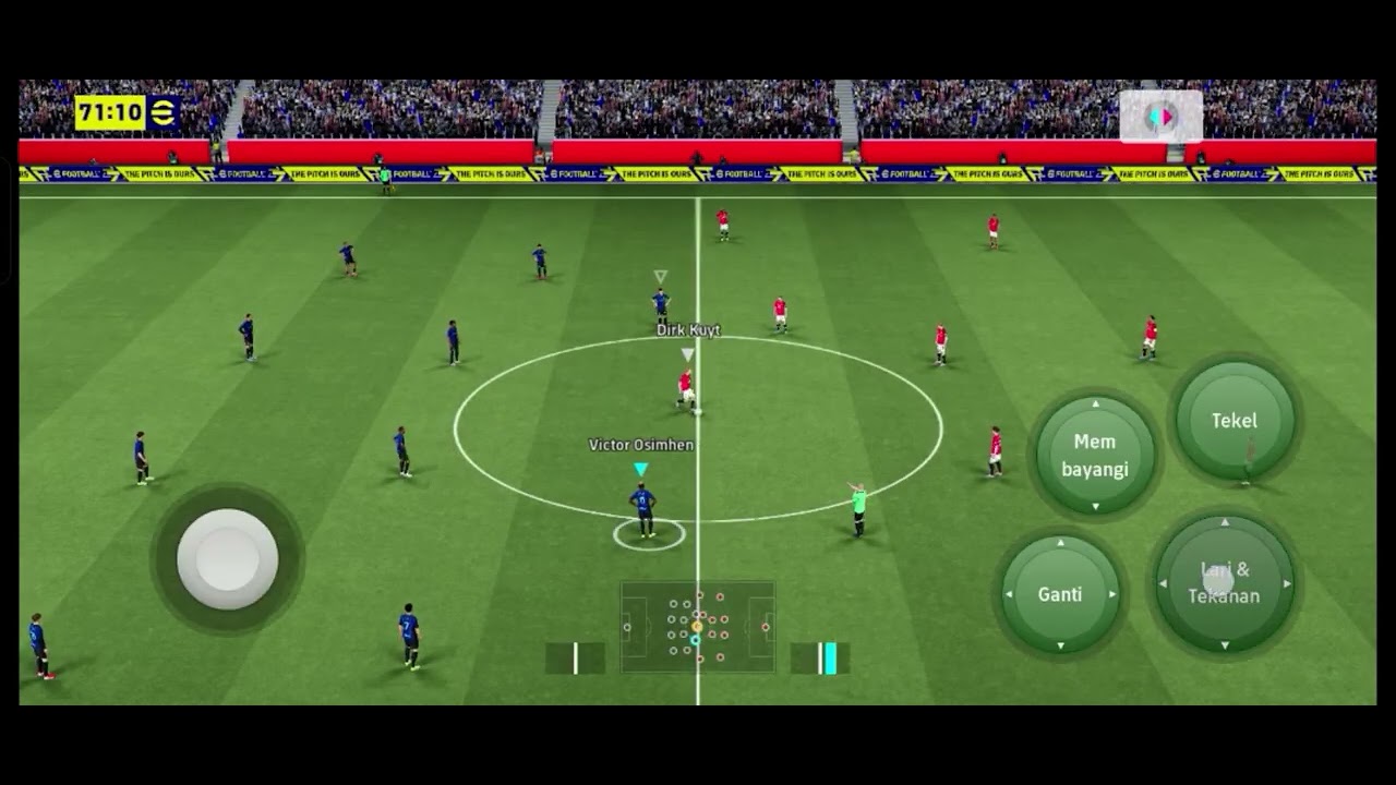 Tiba tiba menang main EFOOTBALL MOBILE 2026 #efootball #efootball2026  #gameplay #games #gaming