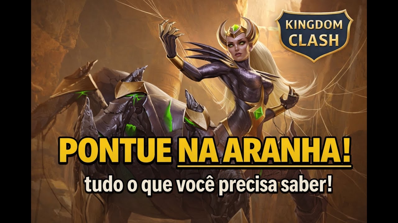 Kingdom Clash: Como pontuar mais no Boss da Aranha — ataques, habilidade e estratégia! 🔥