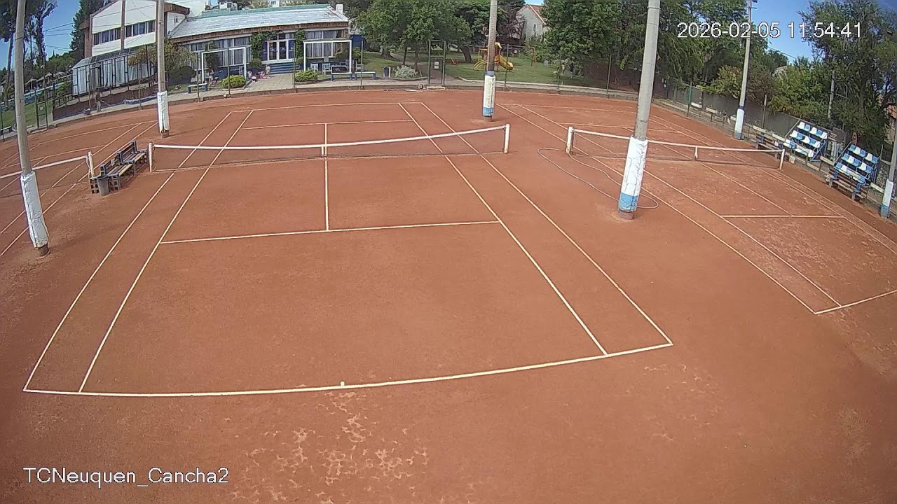 Cancha 2 Tenis club Neuquén Club 05/02/26 inicia 08:01