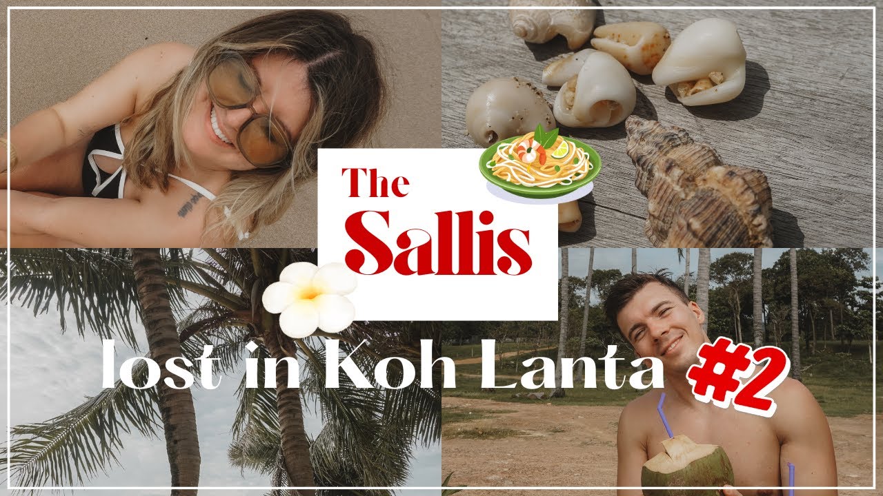 KOH LANTA Part 2 - Aggressive Affen & schöne Strände in Thailand 🐒😱| The Sallis Vlog #6