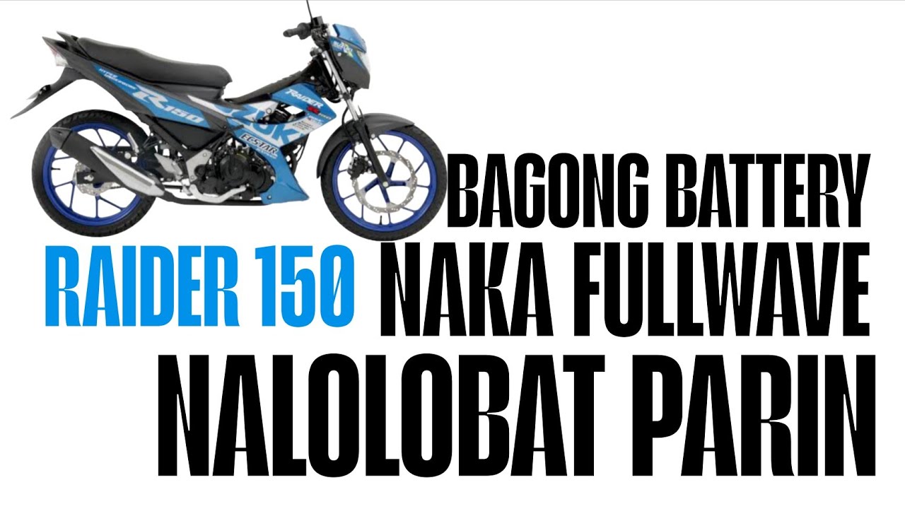 Paano mag troubleshoot ng Raider 150 Carb na laging lowbatt, bago naman ang battery at naka fullwave