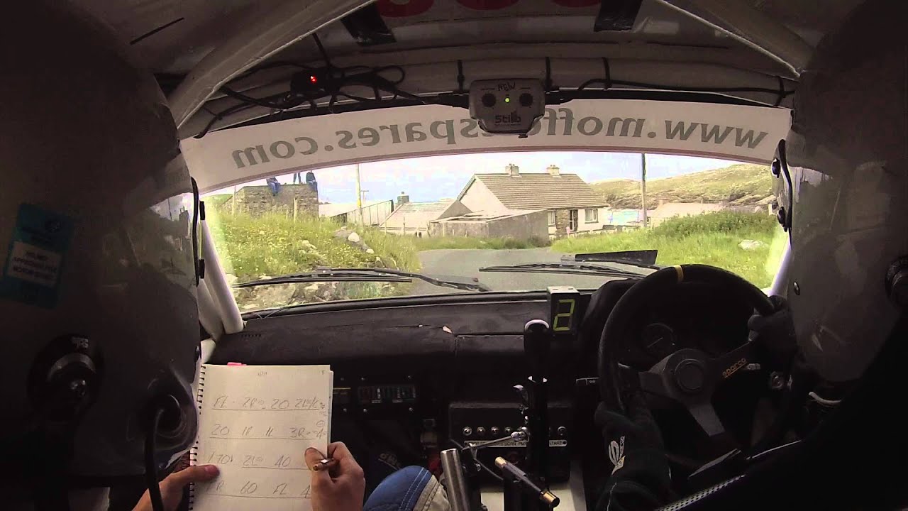 Richard Moffett/Martin Connolly - Donegal International Rally 2015 - SS19 Atlantic Drive