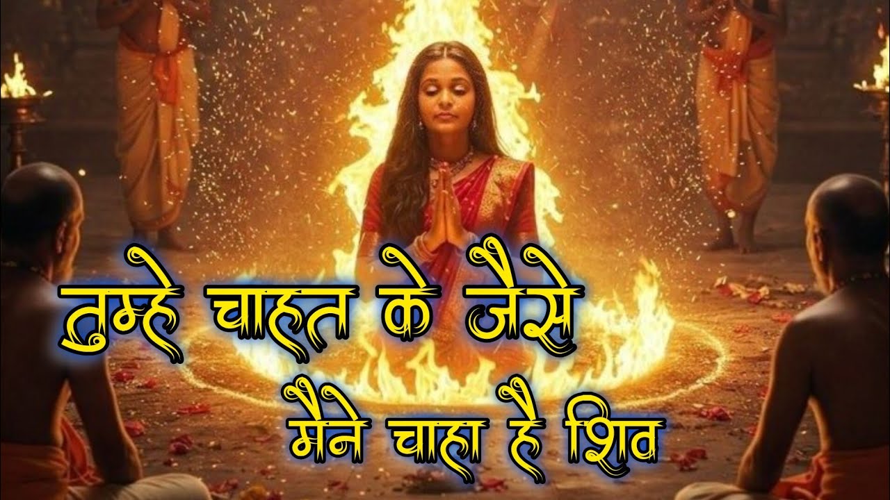तुम्हें चाहत के जैसे मैंने चाहा है भोले 🫶 Shiv bhajan Song lyrics ki gahrai 🔱 bhole ji