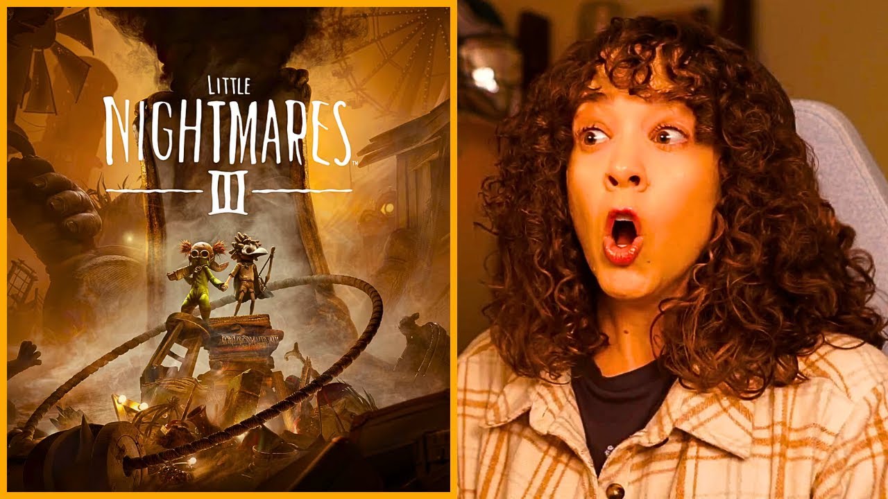 Playing LITTLE NIGHTMARES 3!!