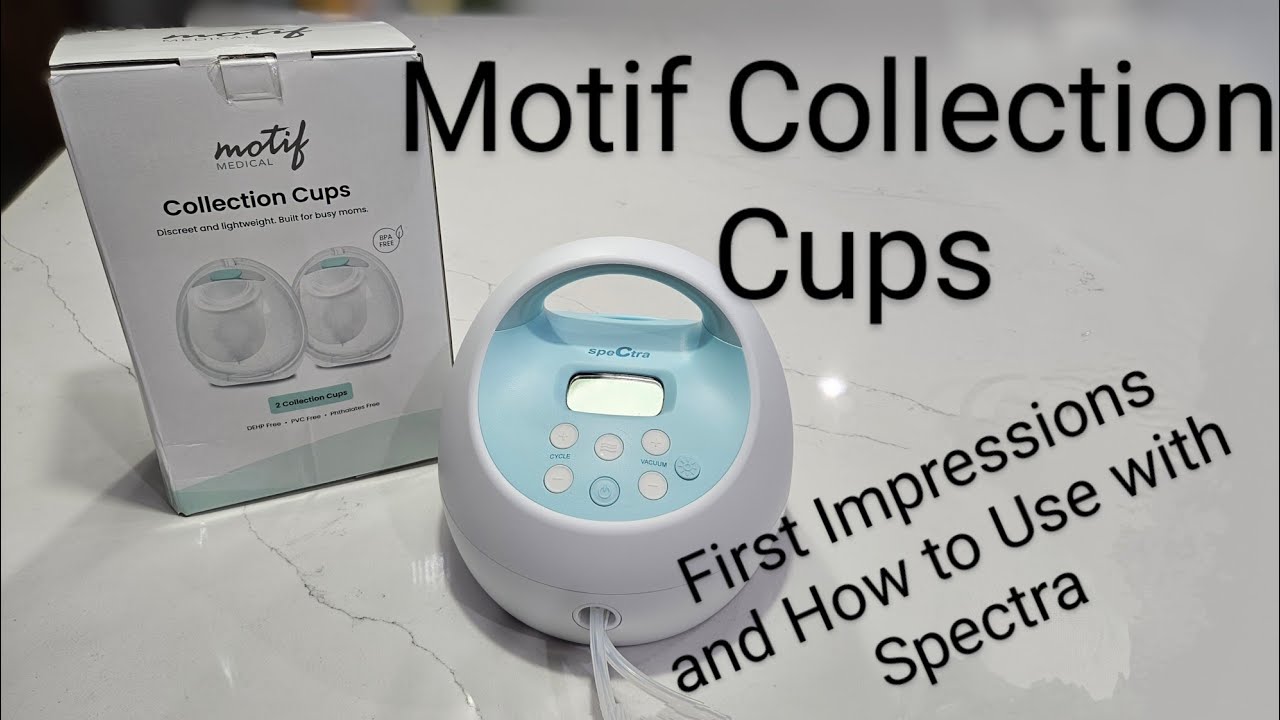 Motif Medical Collection Cups - First Impressions and How to Use with Spectra S1