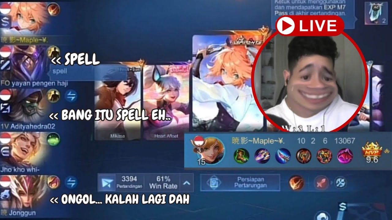 SALAH SPELL, SALAH LANE, TAPI MALAH MVP!? 😭🔥 | Rusty Fanny