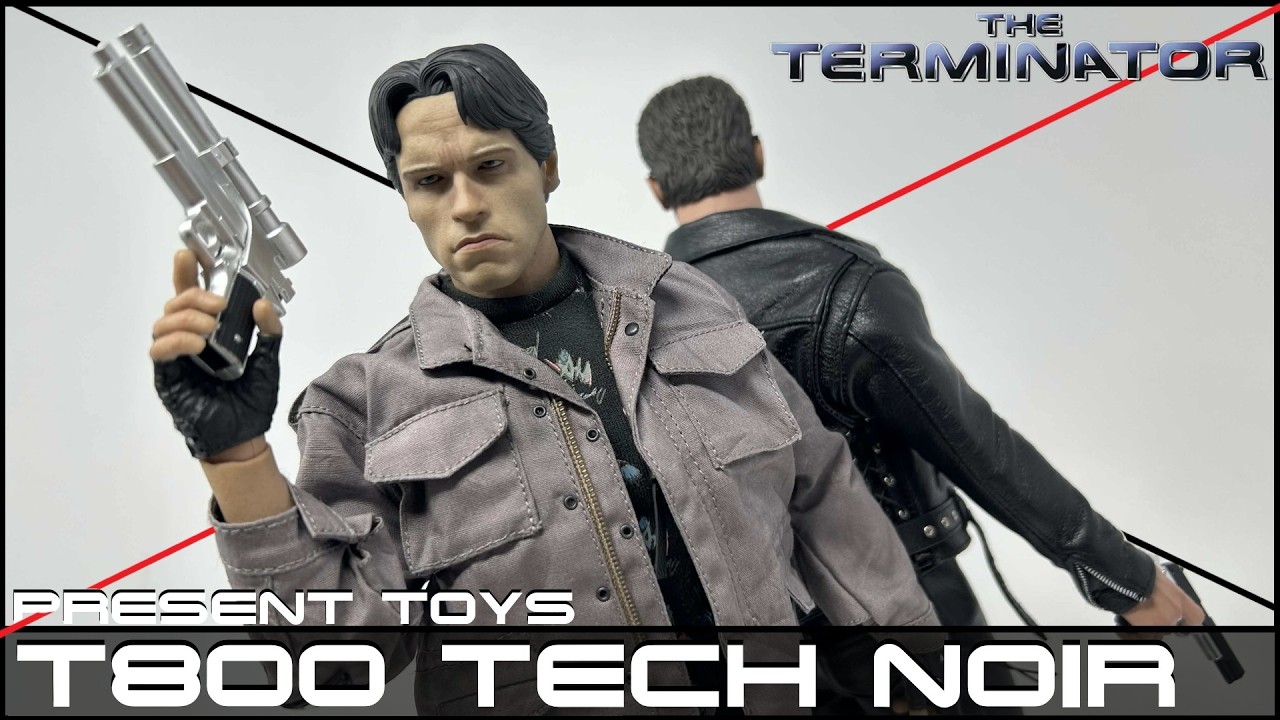 Now That Is An Outfit Choice..Present Toys T-800 Terminator (Tech Noir) Review