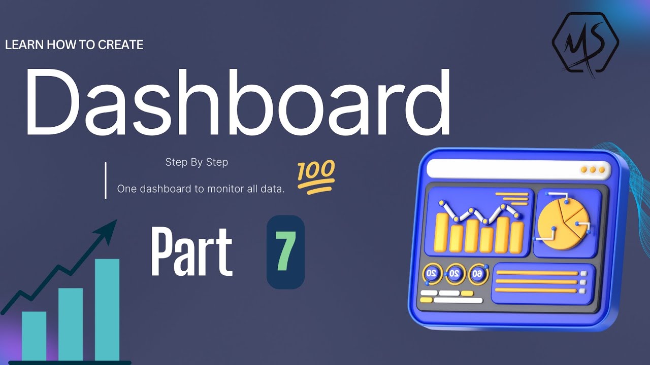 بالعربي كورس عملي خطوة بخطوة لتصميم داشبورد احترافية #dashboard باستخدام #excel - Part7