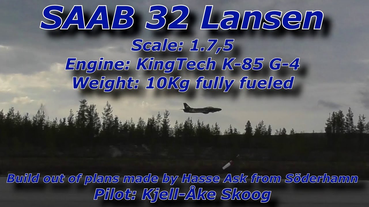 SAAB 32 Lansen Kjell Åke Skoog 14 Maj 2021
