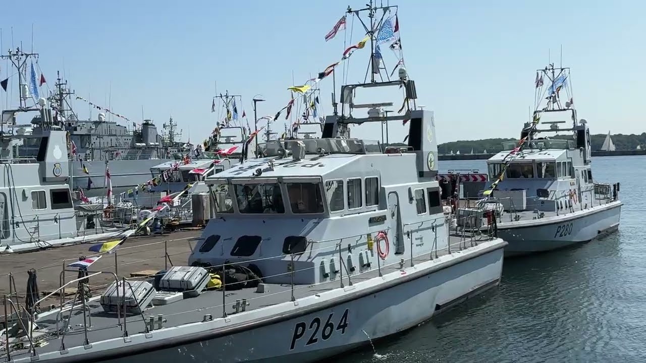 ARCHER-KLASSE: Patrouillenschiffe der Royal Navy Kieler Woche Open Ship 2025 Marinest&uuml;tzpunkt Kiel