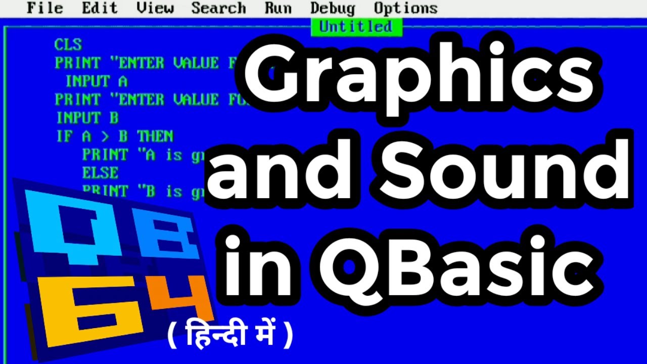 graphics and sound in qbasic | graphics | line | shapes in qbasic