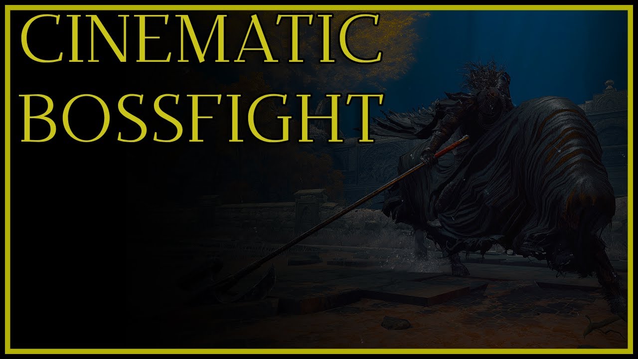 Night's Cavalry Weeping Peninsula | Cinematic Bossfight (No HUD) | Elden Ring
