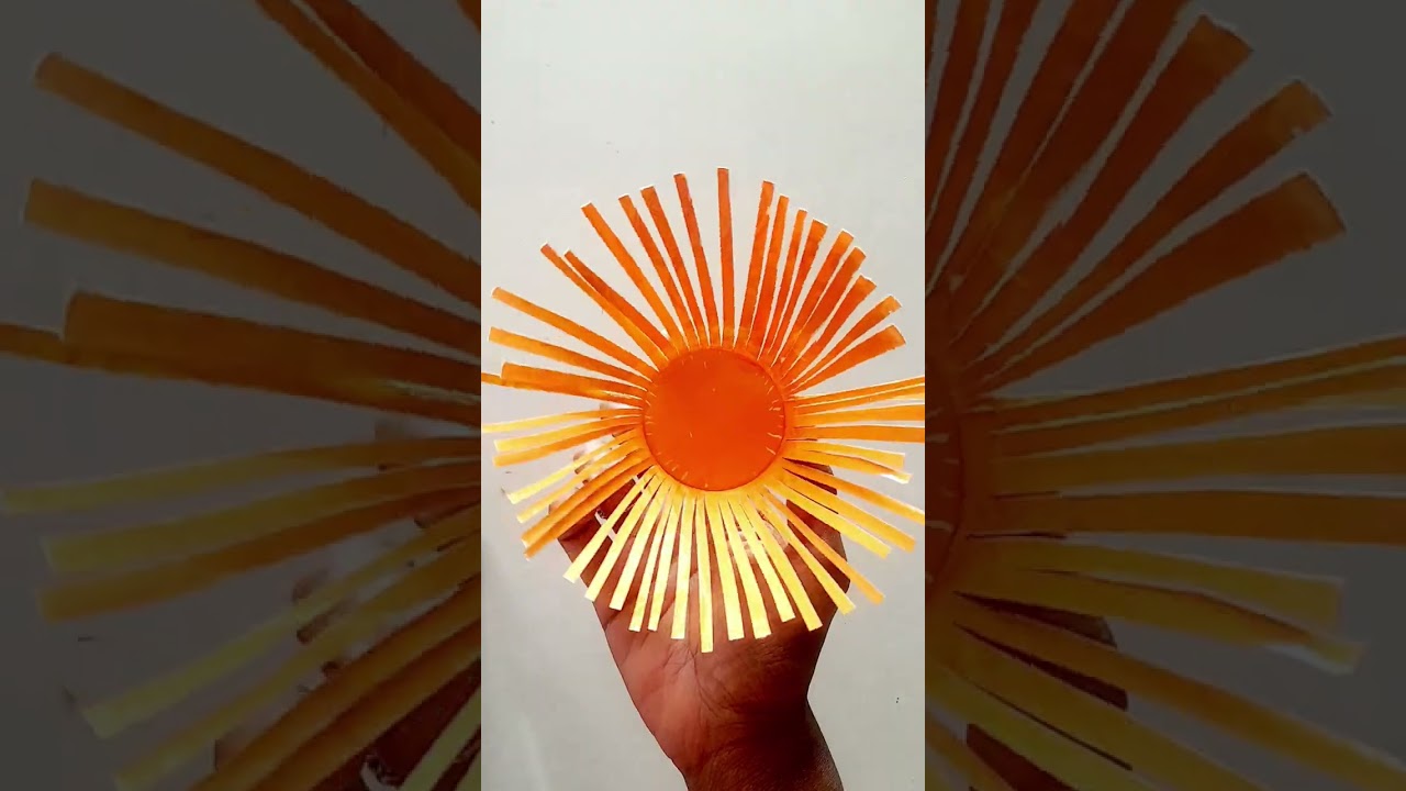 Easy Paper Cup flower Craft for Kids | Best Out of Waste #DIY #KidsCraft #EasyCrafts #PaperCup