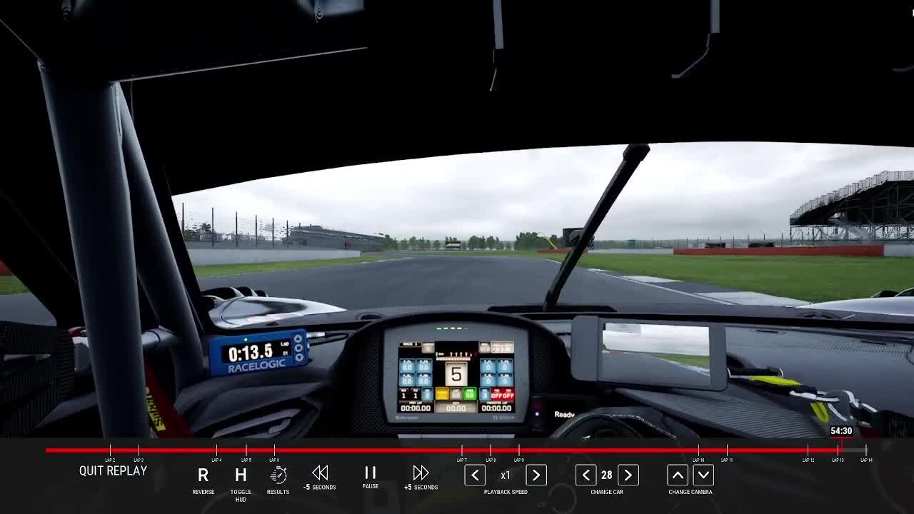 ACC Silverstone Ferrari 296 GT3 (Dry) Track Guide (Hotlap + Telemetry)