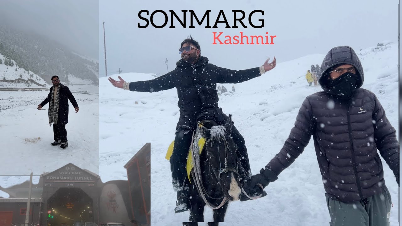 SONMARG KASHMIR 😱 KHATARNAK SNOW FALL FIRST EXPERIENCE😍| 
