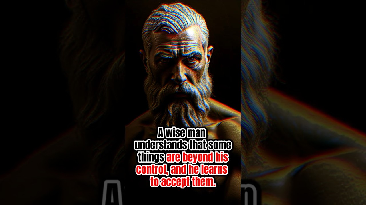 ✨🔑 True Wisdom: Mastering Acceptance of Life&rsquo;s Limits | Stoicism | Daily Virtue | Virtue & Wisdom