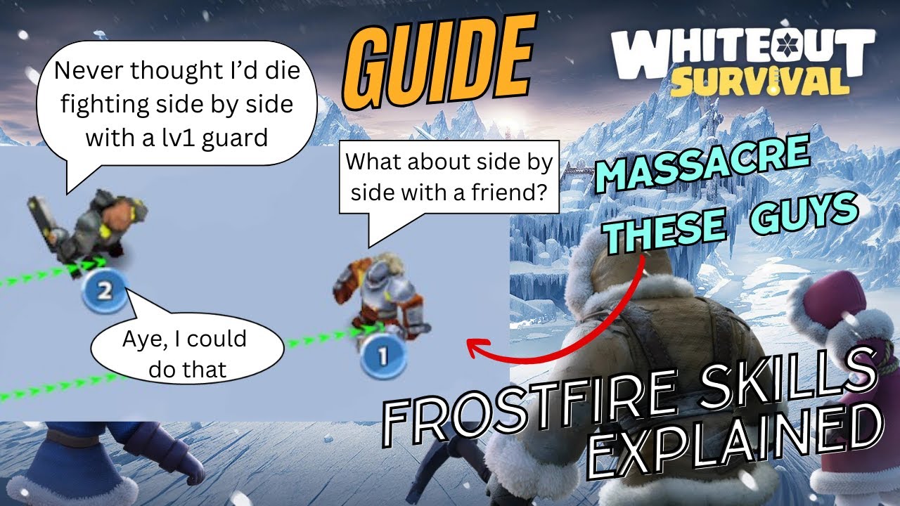 Frostfire Mine Guide and Gameplay |Universal Strategy and Skill Breakdown | Whiteout Survival