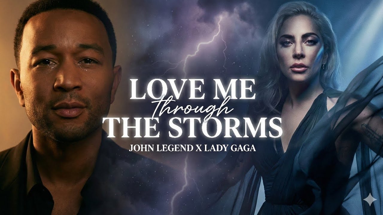 Love me through the storms - John Legend ft Lady Gaga ( Official Music) Deeply Emotional love song|
