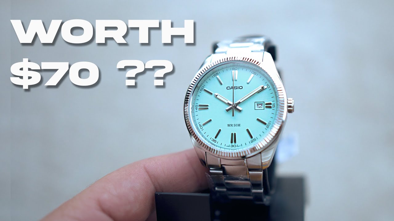 Я купил часы Casio цвета Tiffany Blue...