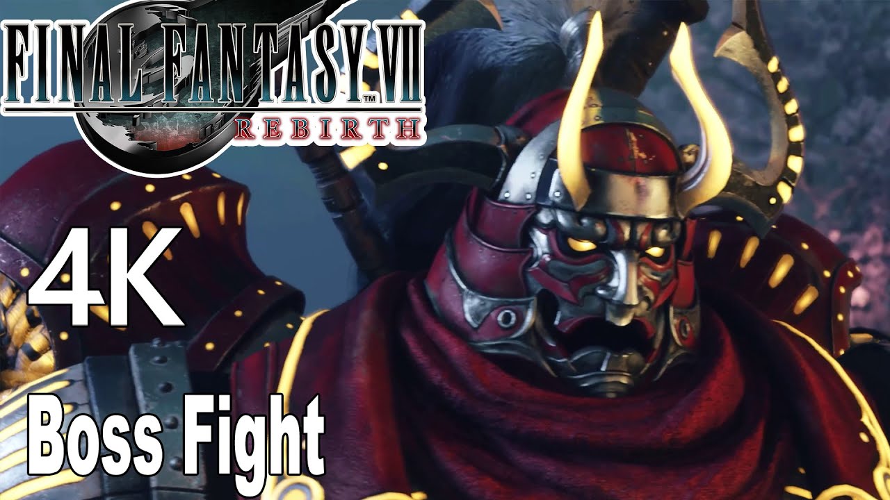 Final Fantasy 7 Rebirth Gilgamesh Boss Fight 4K
