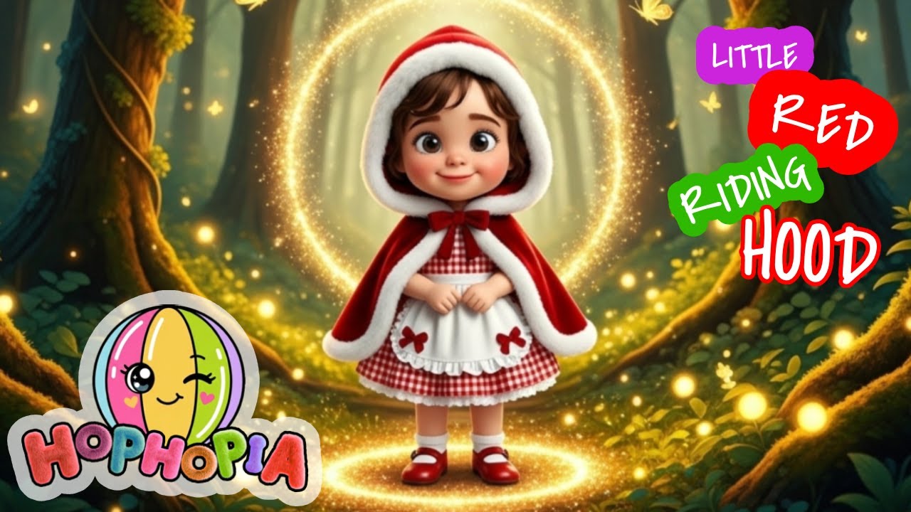 Little Red Riding Hood | Kids Fairy Tales | Story Song 🎶 | Fun and Educational Kids Song