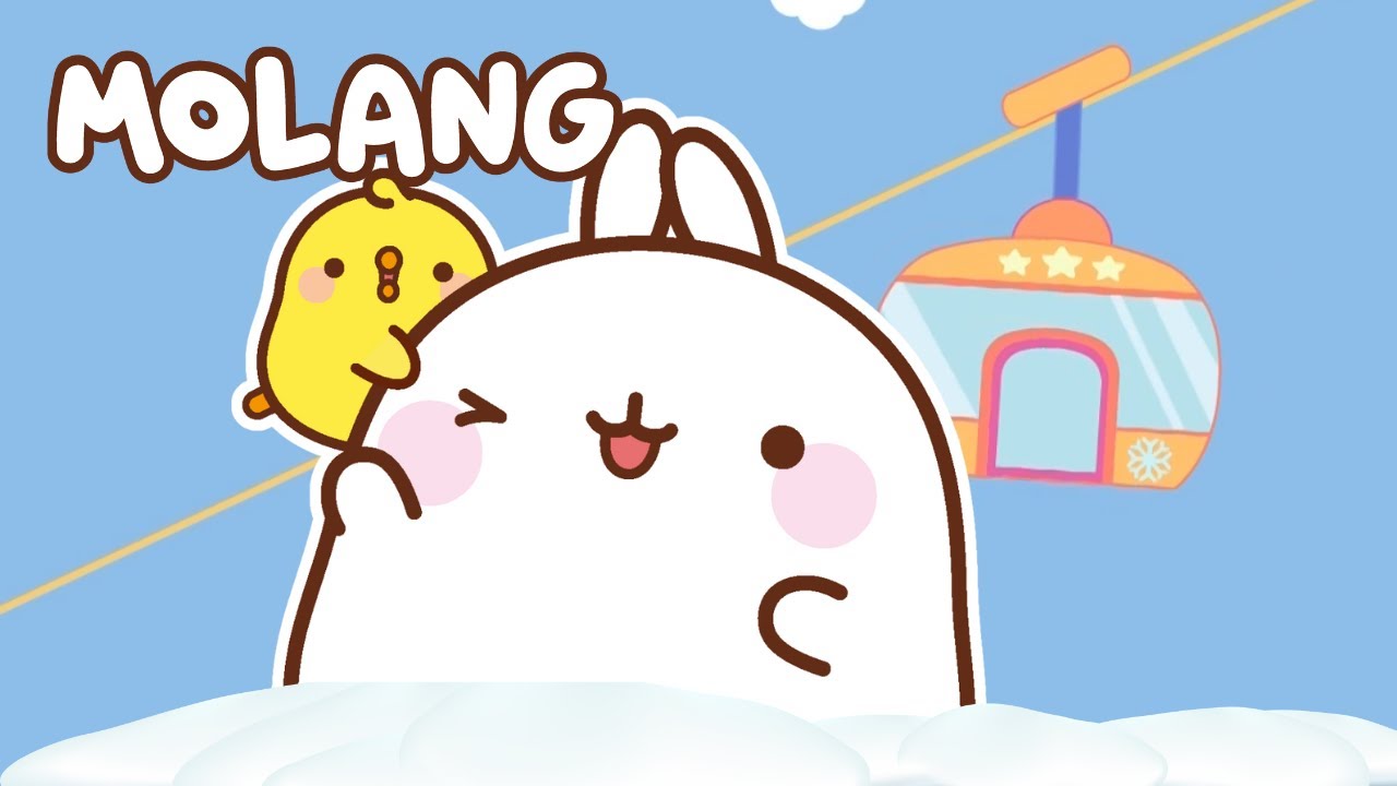The Best Skiers ⛷️ MOLANG and Piu Piu | Funny Cartoons for Kids | Compilation