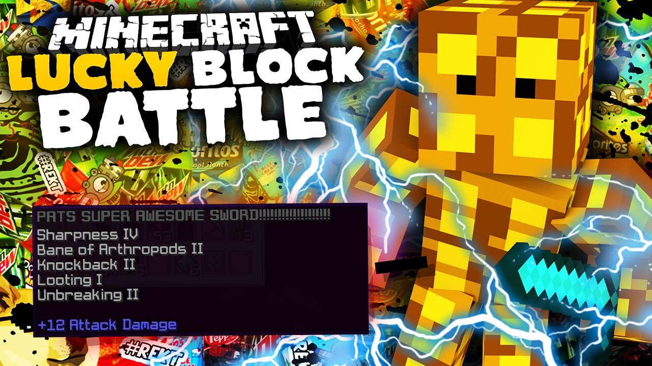 DAS SUPER AWESOME SCHWERT?! | Lucky Block Battle