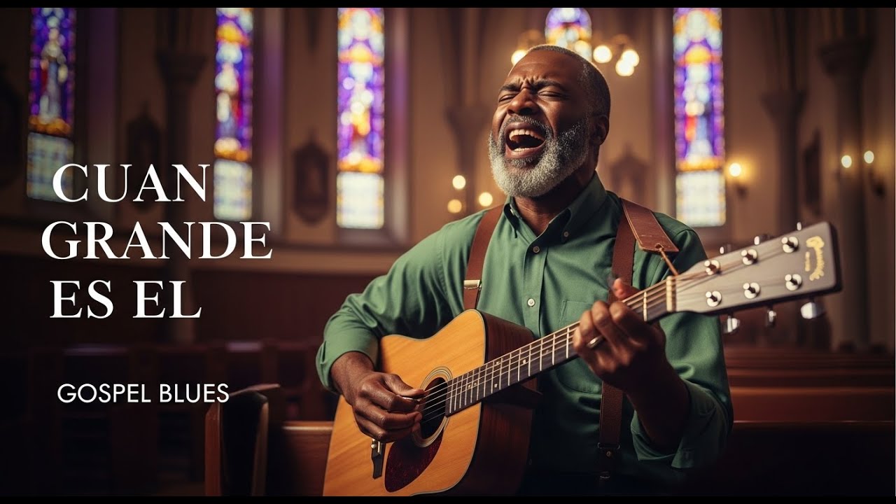 Cuán Grande Es Él | Gospel Blues Cristiano Poderoso | Canción de Adoración y Fe