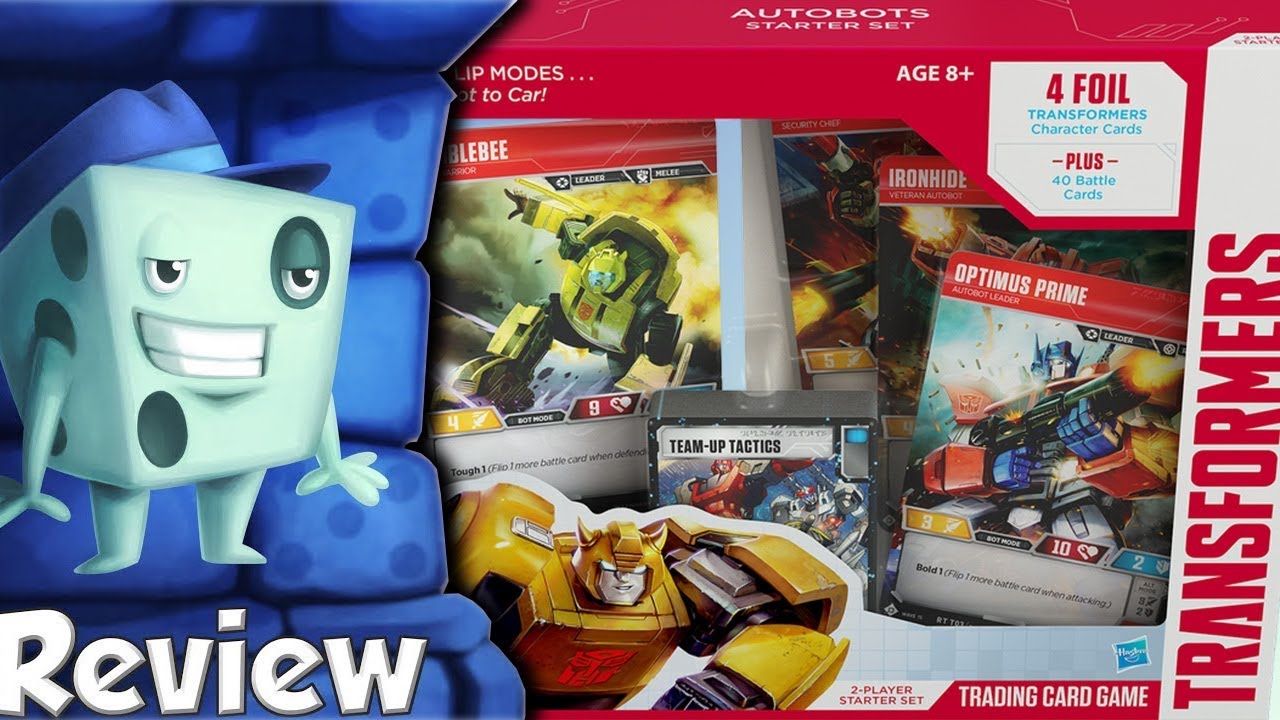 Transformers Trading Card Game Review - with Tom Vasel
