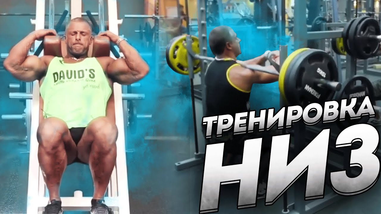 Тренировка для нижней части тела 
