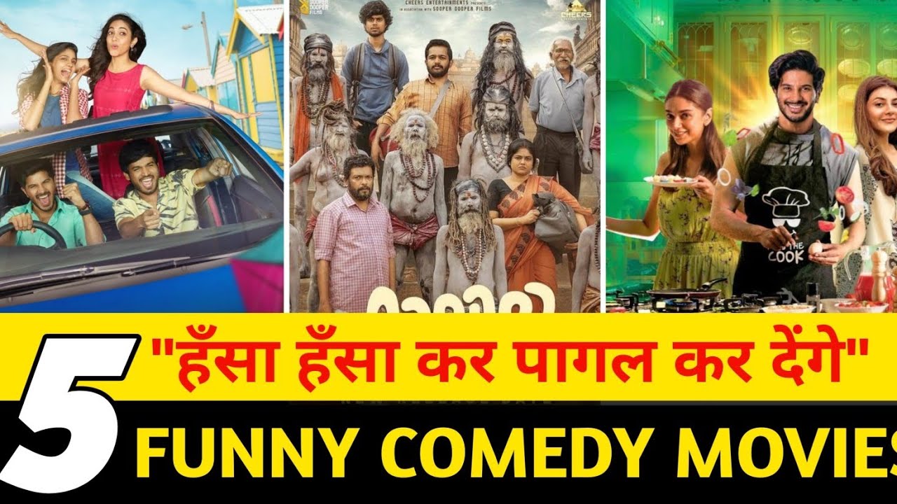 Top 5 South Best Comedy Movies In Hindi |Comedy Movies Hindi Full | Best South Comedy Movie 