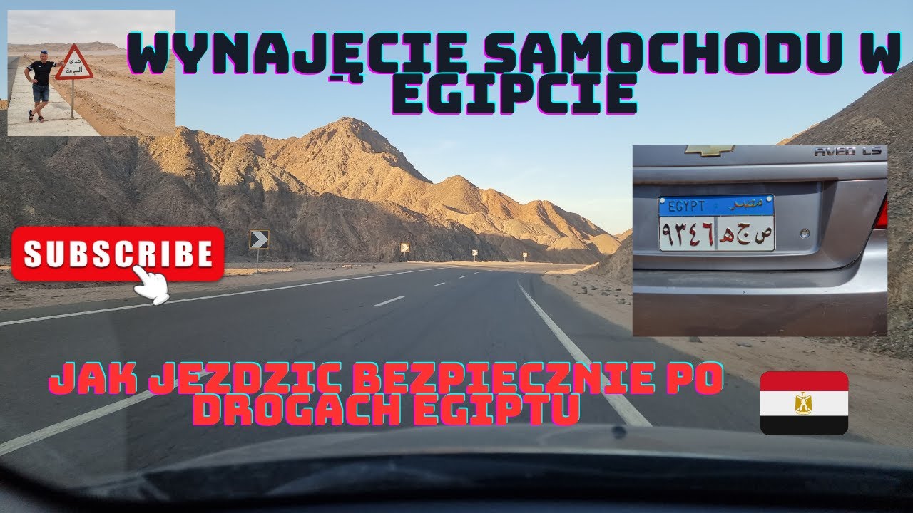 45 #podr&oacute;że  ,Samochodem po Egipcie, ile kosztuje paliwo ?, czy da sie jezdzic po Egipcie? ,