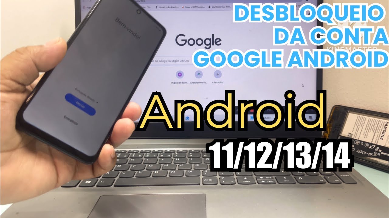 Desbloqueio Conta Google Samsung Android 11/12/13/14 Atualizado!!!#contagoogle#frp#samsung 
