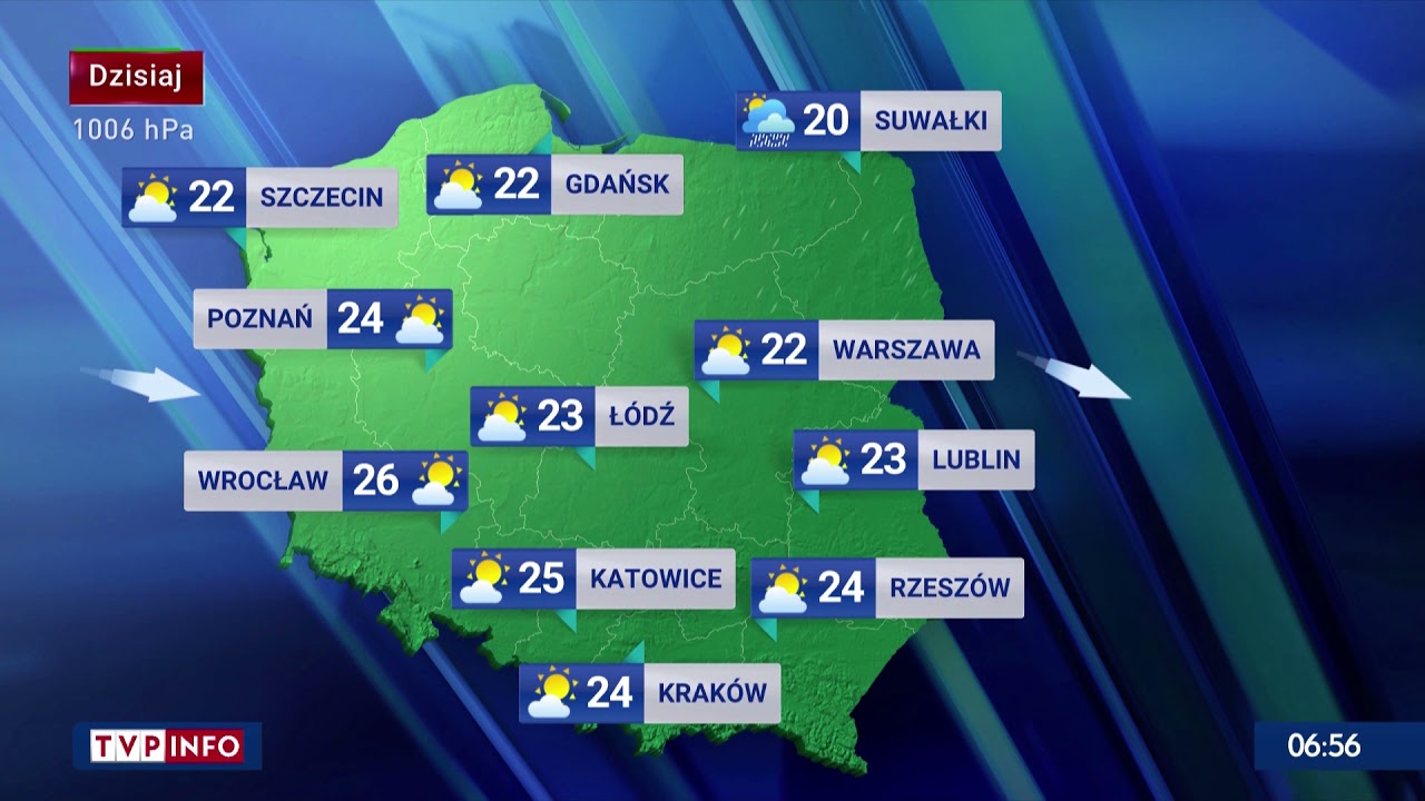 Pogoda na sobotę 21.08.2021 r.