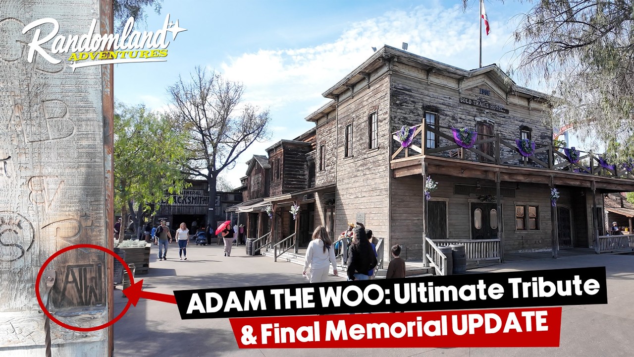 A THEME PARK's tribute to Adam the Woo - and the FINAL Memorial update