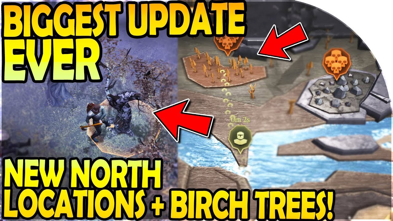 BIGGEST NEW UPDATE *EVER*- NEW NORTH LOCATIONS, BIRCH TREES + NEW ENEMIES - Grim Soul Survival 1.6.0