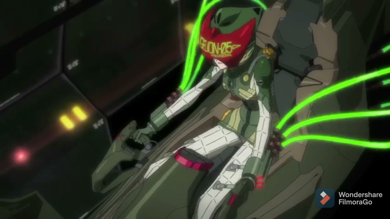 Evangelion 2.0 (Mari cantando antes de pelear)