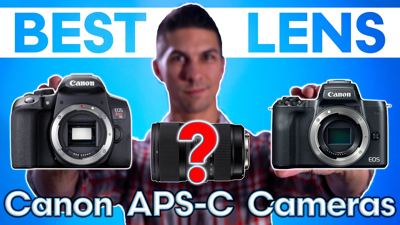 BEST LENS for Video on CANON APS-C Cameras (Canon 90D, T8i, SL3, M50m2, 80D, M6m2, 7Dm2, etc...)