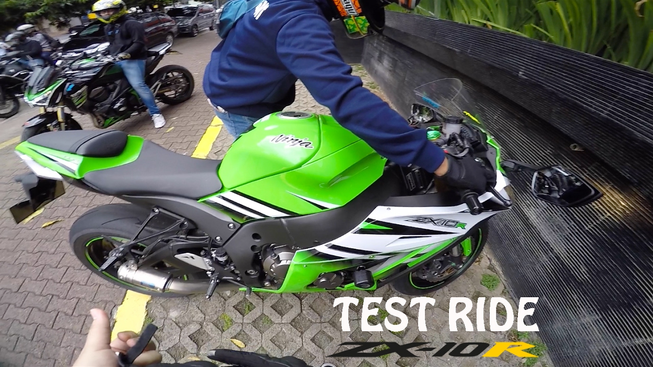 Test Ride - Kawasaki Ninja ZX-10R, Kejatohan Ranting :( #ikyciwirmotovlog