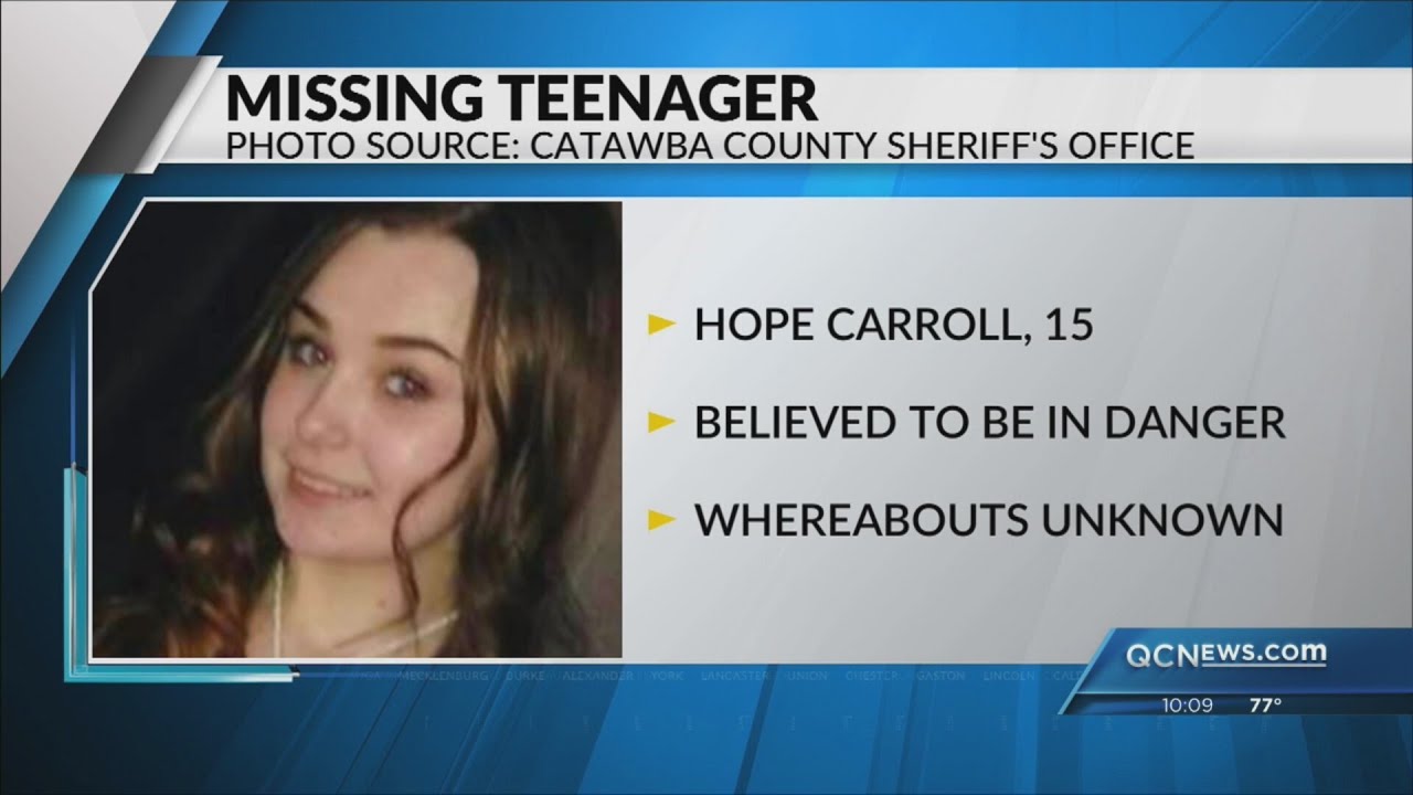 15-year-old believed to be in danger with Catawba County robbery suspect