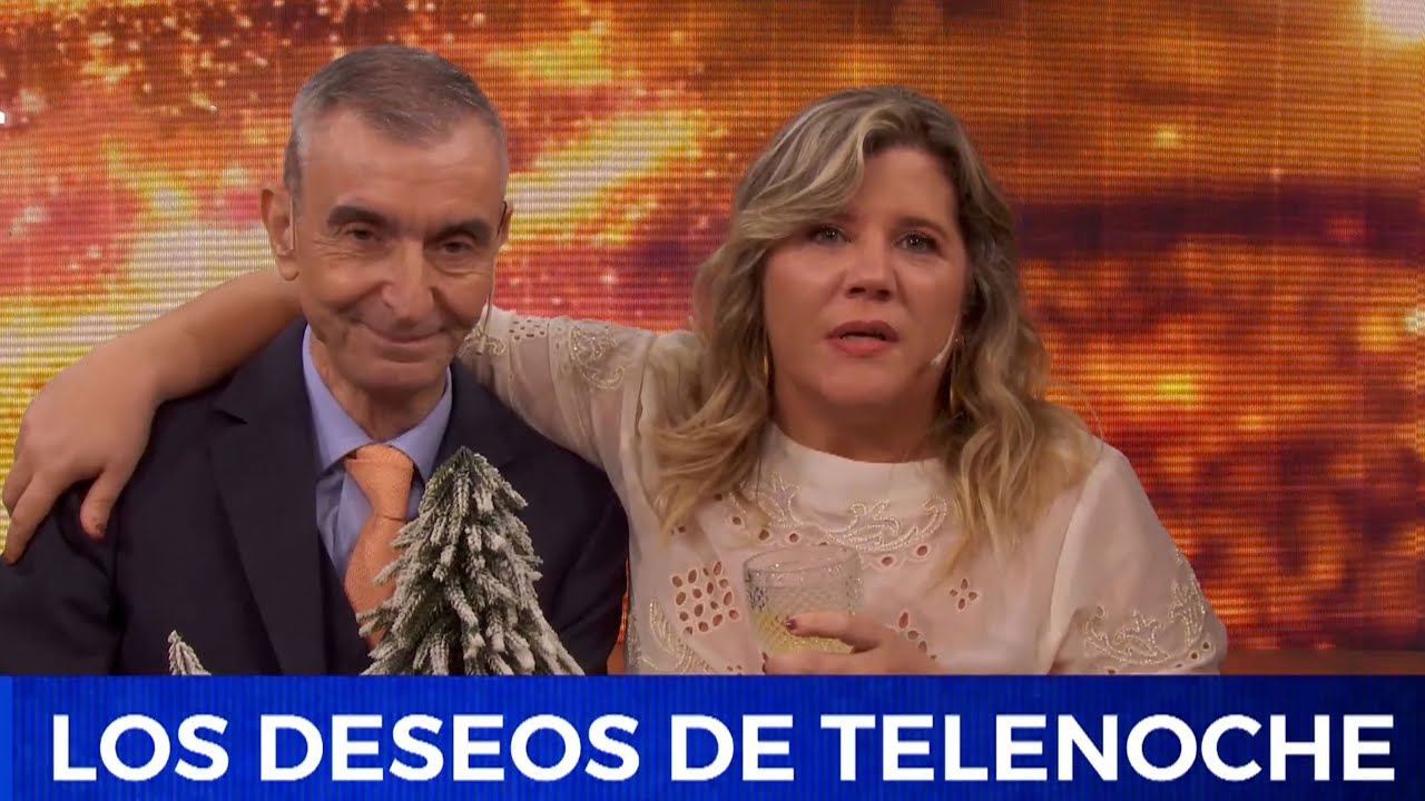 La emoci&oacute;n de Dominique Metzger y Nelson Castro al decir sus deseos de Navidad: SOBREMESA 24/12/25