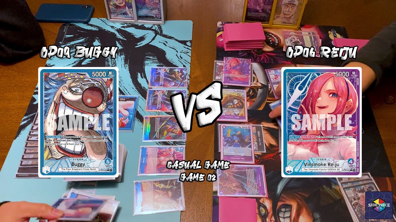 [OP09] OP09 Buggy vs OP06 Reiju | Gameplay POV | Game 02