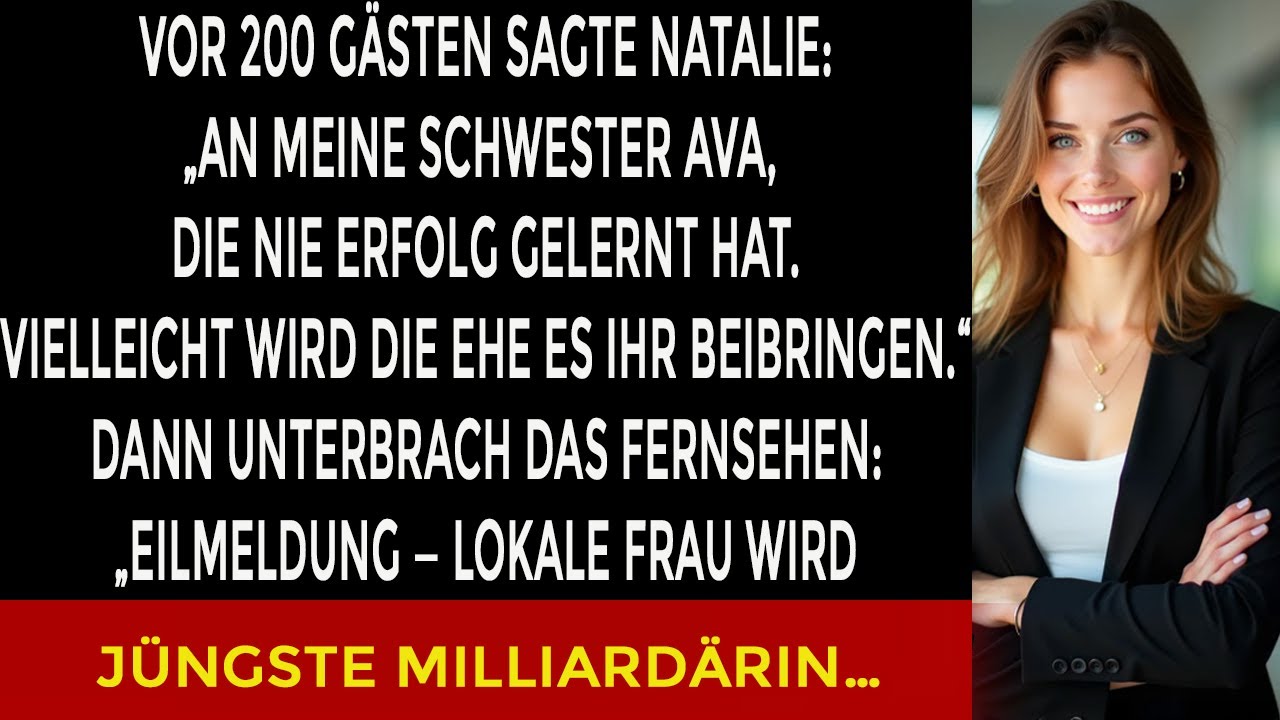 Hochzeit meiner schwester: sie verspottet meine fehler &ndash; dann kam mein name in allen schlagzeilen.