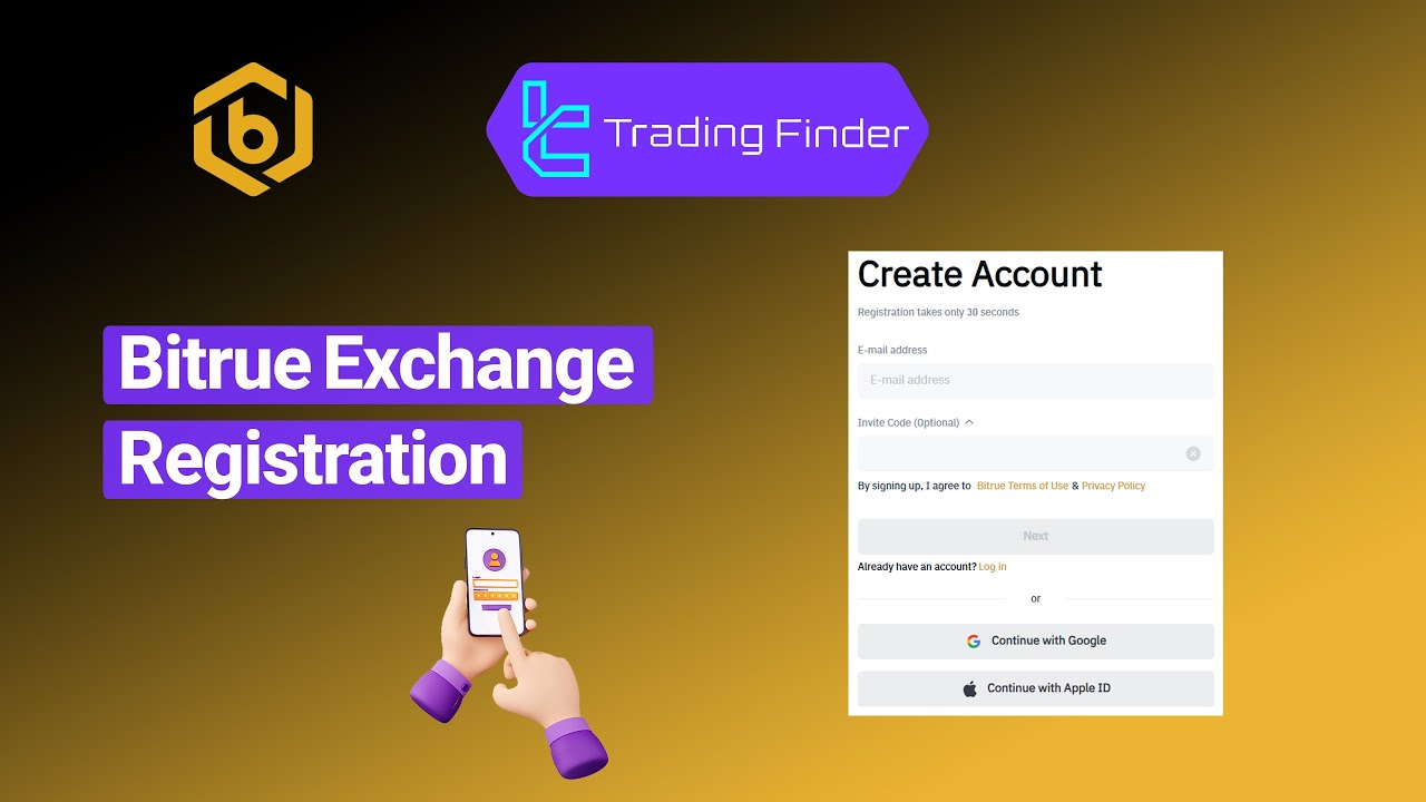 ✨ Bitrue Exchange Registration 2025 [3-Step Procedure with Email Verification] | Tradingfinder