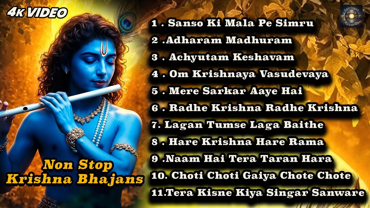 🙏 Non-Stop Radha Krishna Bhajans 2025 | Morning Bhakti Songs | Jai Shri Krishna 🌸