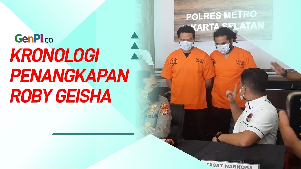 Kronologi Penangkapan Roby Geisha, Berawal dari Kamar Mandi